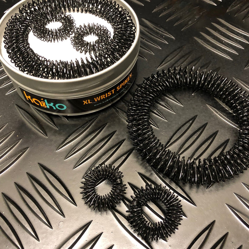 Kaiko Wrist and Finger Spikey Set - Black