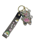 1PC Liquid motion Bear Sensory Keychain for Stress Relief