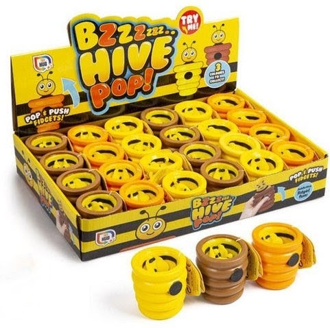 Buzz Pop Bee Hive Squishy Fidget Toy
