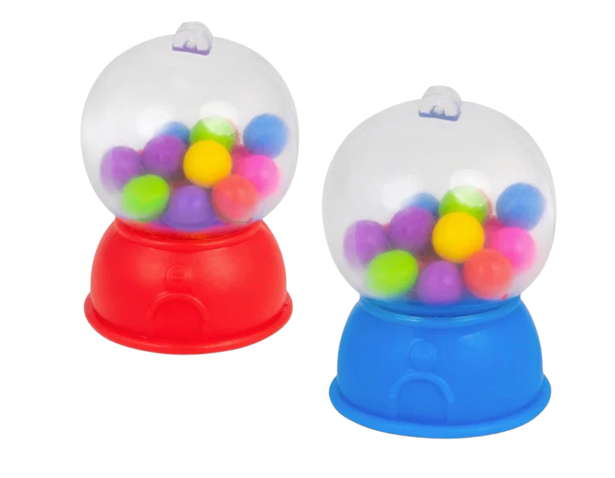 Gumball Squishy Fidget Toy - Red & Blue Options Available