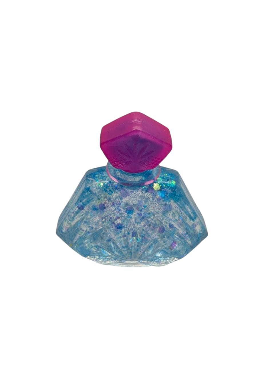 1 PC Sugar Perfume Bottle Glitter Squishy Fidget Toy for Stress Relief