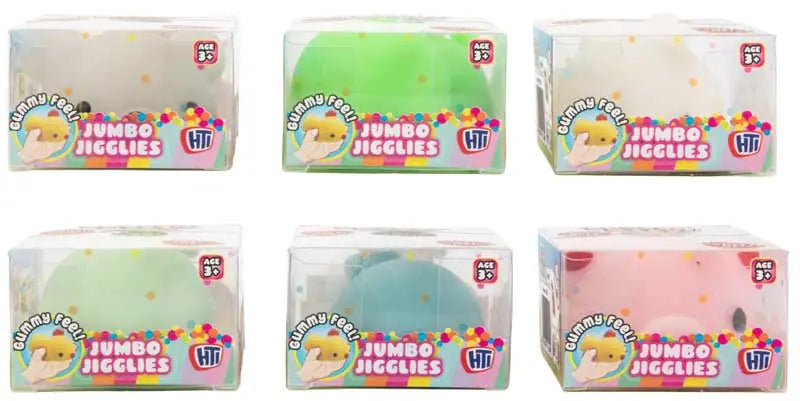 Squish Meez Jumbo Jigglies - Adorable Animal Shapes