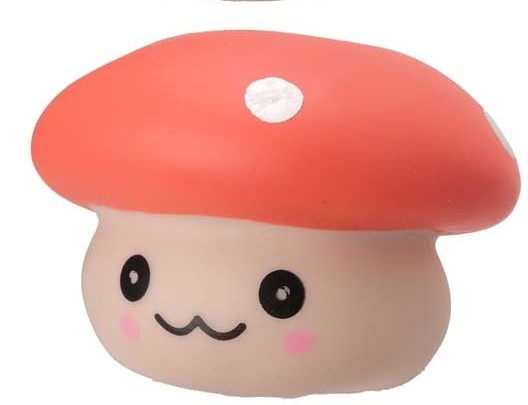 Mushi-Pals Squishy - Mushroom Pals with Vibrant Designs for Playtime Fun and Collection