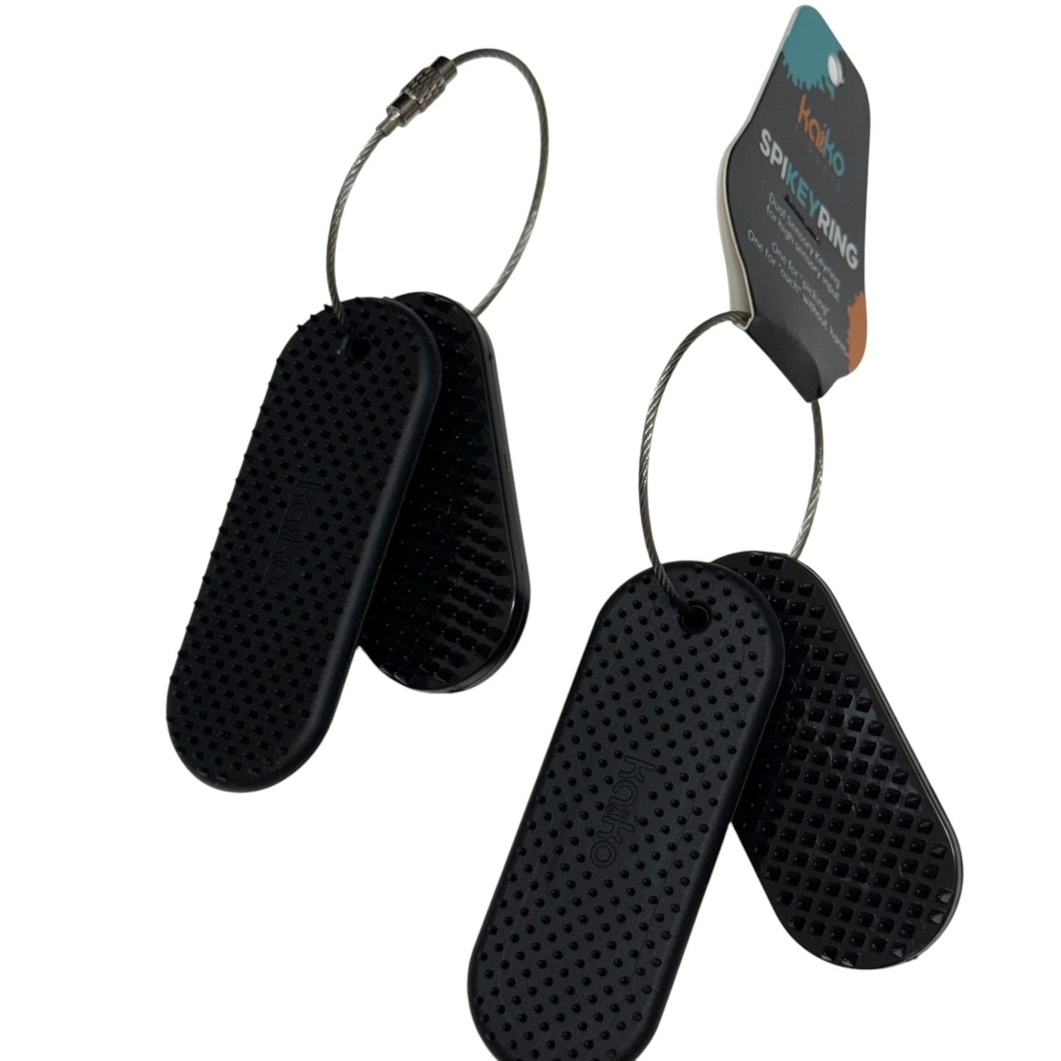 Kaiko Spikey Ring with Dual Pads