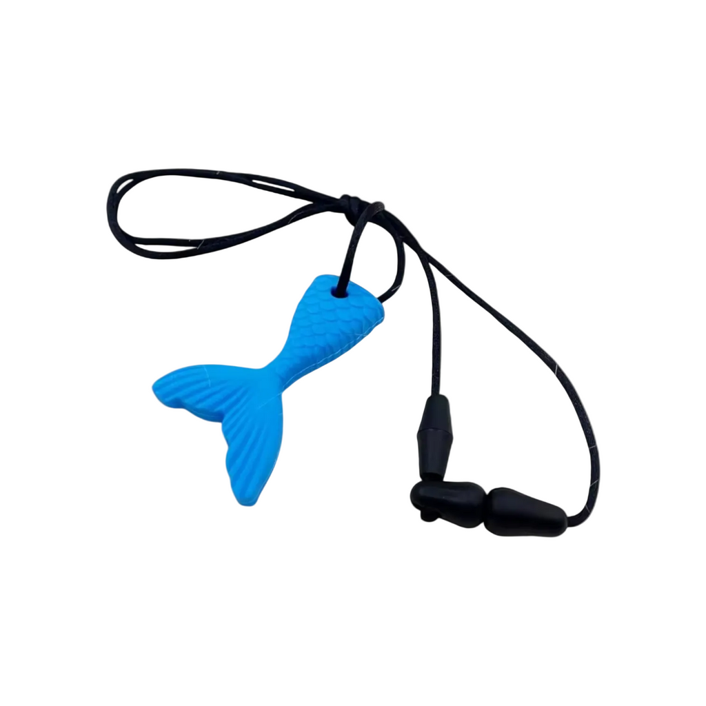 Sensory Textured Chew Necklace for Stress and Anxiety Relief - Silicone