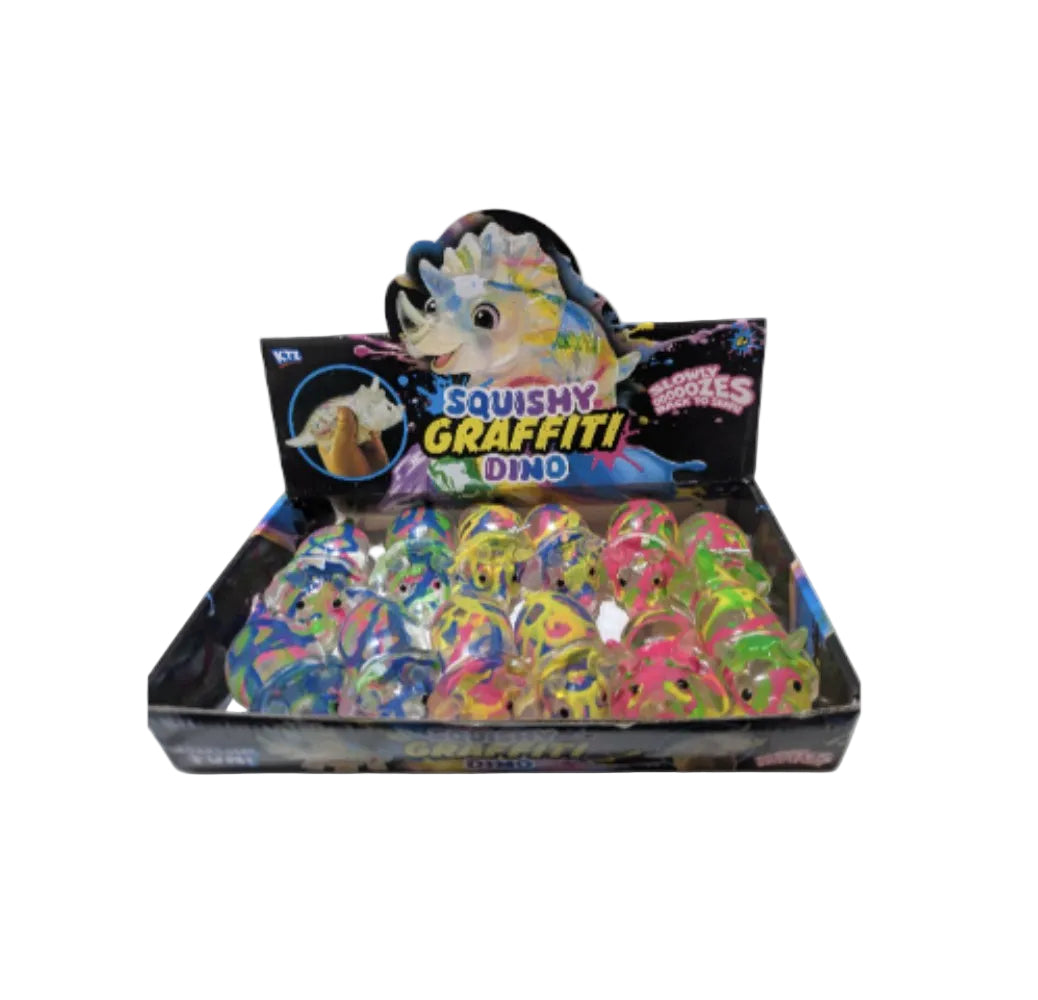 KTL Squishy Graffiti Dino
