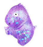 1 PC Sugar Glitter Dino Squishy