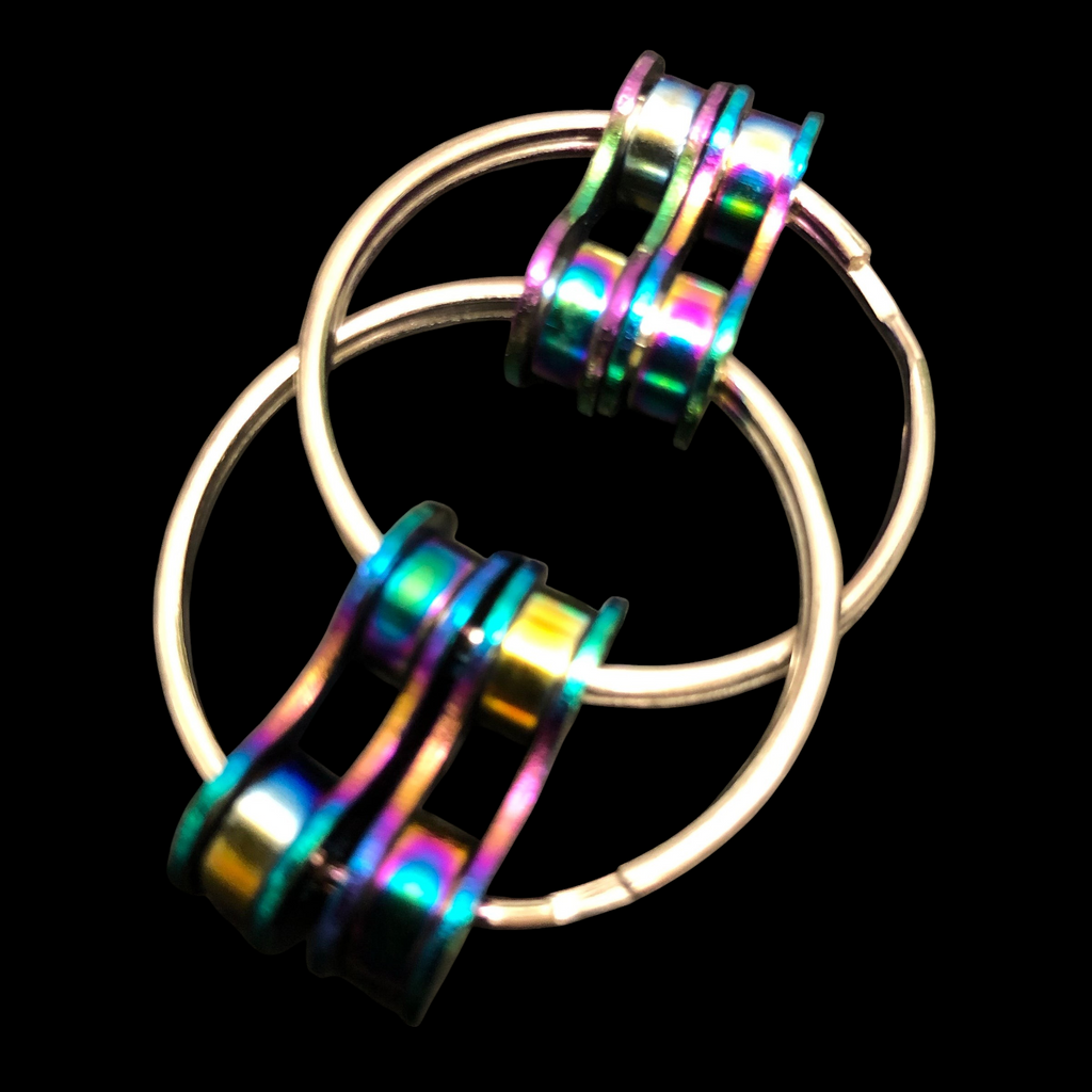 Kaiko Oil Slick Large Double Loop Fidget