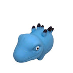 Dinosaur Squeeze Toy - 6 Assorted Designs in Pastel Blue Pink Yellow