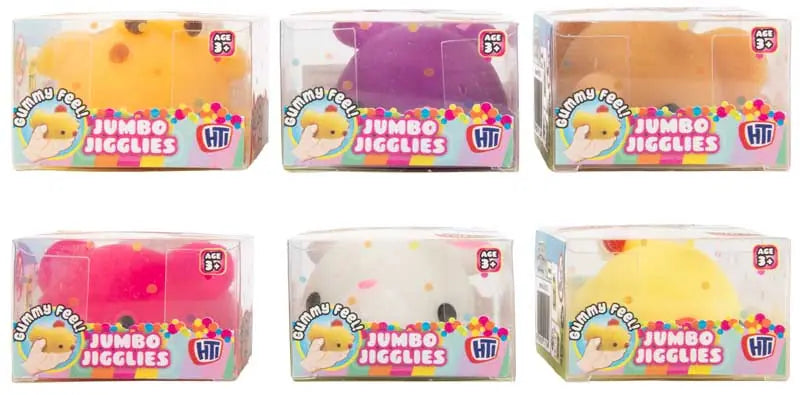 Squish Meez Jumbo Jigglies - Adorable Animal Shapes