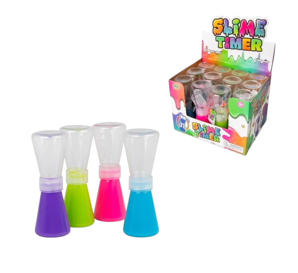 Sensory Slime Timer - Vibrant Coloured Timer - Perfect for Slime Making and Sensory Play