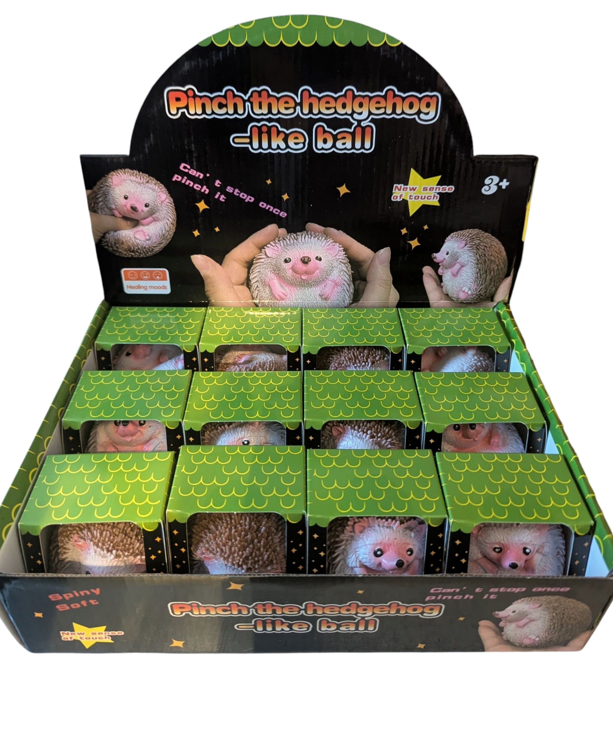 Hedgehog Squishy Fidget Toy - Pinch the Hedgehog Like a Ball