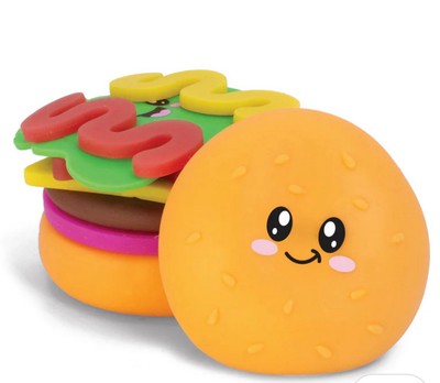 Fidget Burger Toy - For Stress Relief