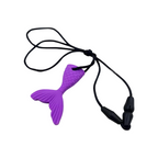 Sensory Textured Chew Necklace for Stress and Anxiety Relief - Silicone