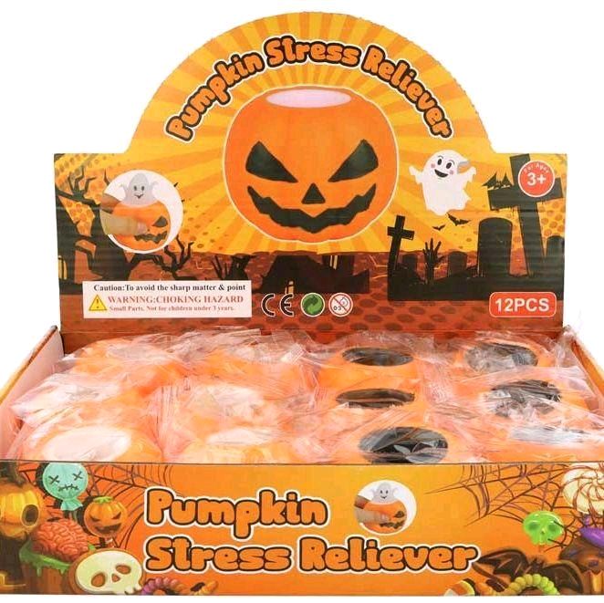 Pumpkin with Ghost Pop up Suprise Stress Relief Toy for Kids and Adults