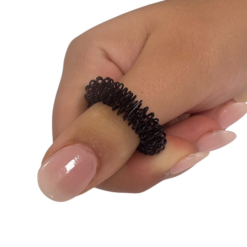 Kaiko Wrist and Finger Spikey Set - Black