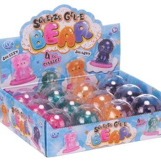 5cm Squeeze Gel Bear Fidget Toy